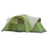 imageColeman Montana 8Person Camping Tent with Rainfly Weatherproof Family Tent Sets Up in 15 Mins Fits Multiple AirbedsGreen