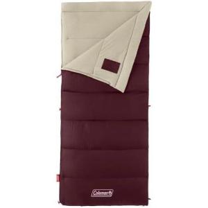 imageColeman Autumn Glen 30F50F Sleeping Bag Lightweight Sleeping Bag with NoSnag Zipper ampamp Storage Stuff Sack Machine Washable for Easy CleaningPfasfree