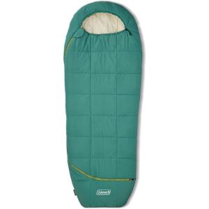 imageColeman Big Bay 40F Sleeping Bag Adult Mummy Sleep Sack with Headrest Foot Ventilation Storage Bag and Big ampamp Tall Sizes