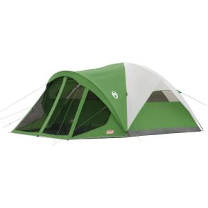 imageColeman Evanston Tent with Screen Room 68 Person Weatherproof Tent Sets Up in 15 Mins Included Rainfly ampamp Carry Bag Made of PFASFree Materials6person