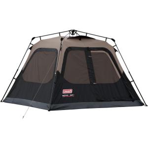 imageColeman Instant Tent with 1Minute Setup 46810 Person Tent with PreAttached Poles Air Vent ampamp Carry Bag4person