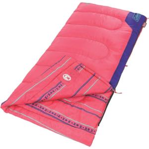 imageColeman Kids 50F Sleeping Bag for Children up to 5ft TallPink