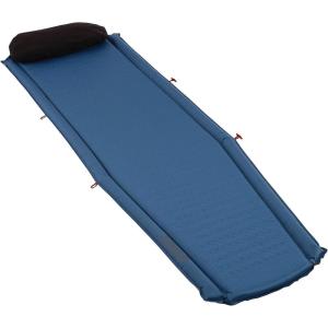 imageColeman Silverton SelfInflating Sleeping Pad Lightweight Camping Pad with Pillow Storage Bag Comfortable Sleeping Mat with Side Bumpers to Prevent Rolling Off and Easy Inflation76 x 22 x 15 in