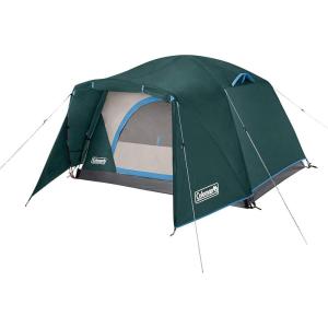 imageColeman Skydome Tent with FullFly Weather Vestibule Weatherproof 46 Person Tent Sets Up in 5 Minutes ampamp Protects from Water 20 More HeadroomContains Pfas