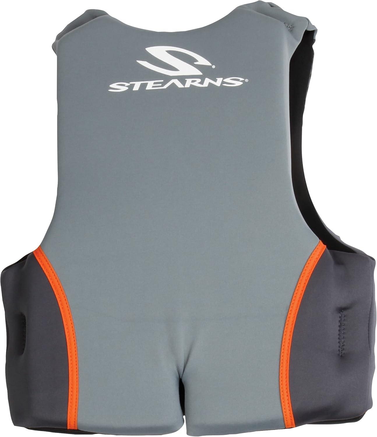 imageStearns Kids Hydroprene Life Vest USCG Approved Type III Life Vest for Kids Weighing 5090lbs Great for Pool Beach Boat ampamp MoreBlue