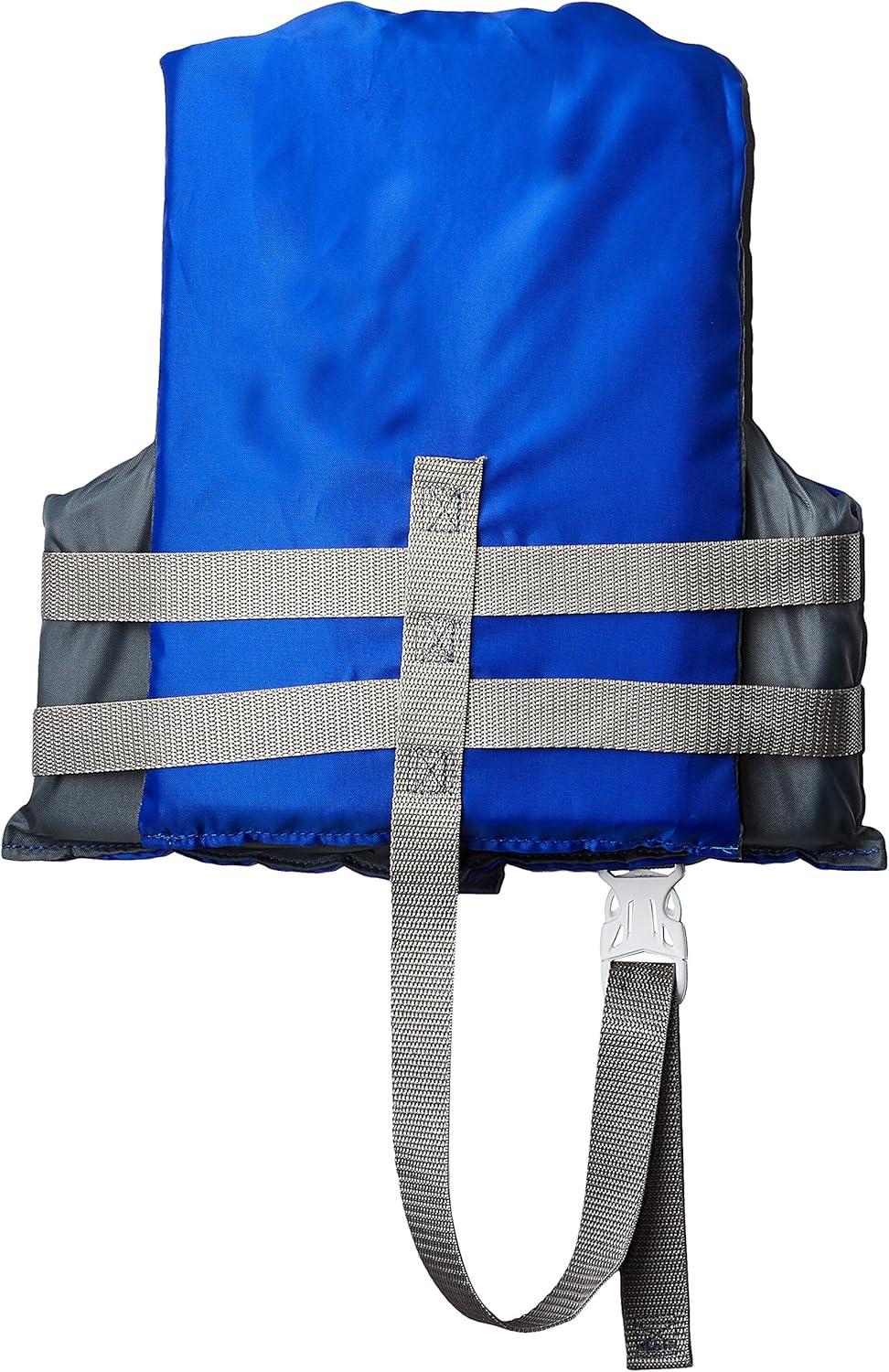 imageStearns Kids Life Vest USCG Approved Type III Life Jacket for Children Under 90lbs Youth PFD for Boating Swimming Watersports Pool Beach ampamp MoreBlue