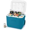 imageColeman 60qt Rolling Cooler with Wheels Insulated Portable Wheeled Chiller with Ice Retention Made in USA