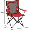 imageColeman Broadband Mesh Quad Camping Chair with Carry Bag ampamp Cup Holder Cooling Mesh Back with Adjustable Arms Great for Camping Tailgating Firepits Patio ampamp MoreModern