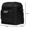 imageColeman Chiller Insulated Soft Cooler Leakproof 91630 Can Cooler with 12 Hour Ice Retention Made with Recycled Materials Great for Lunch Camping Beach Pool Sports ampamp MoreBlack