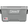 imageColeman Classic Series Insulated Portable Cooler LeakResistant Outdoor Hard Cooler Keeps Ice up to 5 Days 5270120150 QuartRock Grey