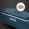 imageColeman Classic Series Insulated Portable Cooler LeakResistant Outdoor Hard Cooler Keeps Ice up to 5 Days 5270120150 QuartSpace Blue