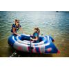 imageColeman Colossus 2Person Inflatable Boat Oars Included Inflatable Raft for Adults ampamp Kids with Double Lock Valves for Fast InflationDeflation