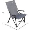 imageColeman Forester Outdoor Seating Set Bucket ChairDeck ChairSling ChairFootstool Options Versatile Design with Steel Frame ampamp Carry Bag Included Great for Camping Tailgating ampamp LoungingSling Chair