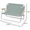 imageColeman Living Collection Premium Outdoor Furniture Assortment Lightweight ampamp Weatherproof Chair Table Cot ampamp Bench for Backyard Patio or Campsite with Carry Bags ampamp HandlesBench