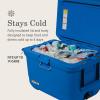imageColeman Pro HeavyDuty 55qt Wheeled UltraLight Premium Hard Cooler ExtraThick Insulation Keeps Ice up to 5 Days 92Can Capacity HeavyDuty WheelsNeptune