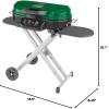 imageColeman RoadTrip 285 Portable StandUp Propane Grill with 3 Adjustable Burners ampamp Instastart Ignition 20000 BTUs of Power for Outdoor Cooking Camping Tailgating Grilling BBQs ampamp MoreGreen