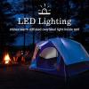 imageColeman Skydome Tent with LED Lights ampamp 5Minute Setup Weatherproof 4Person Tent with Overhead Lighting Made of PFASFree Materials