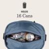 imageColeman TranslatR 16Can Leakproof Soft Cooler Backpack Superior Ice Retention Keeps Contents Cold up to 12 Hrs Made of Recycled Material Great for Camping Tailgating Sports Lunches ampamp More