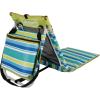 imageColeman Utopia Breeze Reclining Beach Mat with Builtin Cooler Foldable Beach Mat with Mesh Back and Shoulder Straps for Beach Pool Picnic or Backyard RelaxationBeach Mat
