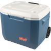 imageColeman Xtreme 50qt Rolling Cooler with Wheels ExtraWalled Insulation Keeps Ice up to 5 Days Portable Wheeled Hard ChillerMulti