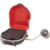 imageColeman Fold N Go 6000 BTU Portable Propane Grill Lightweight Gas Grill with PushButton Starter ampamp Adjustable Horseshoe Burner Great for Camping Tailgating Grilling BBQContains PFAS