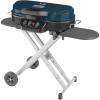 imageColeman RoadTrip 285 Portable StandUp Propane Grill with 3 Adjustable Burners ampamp Instastart Ignition 20000 BTUs of Power for Outdoor Cooking Camping Tailgating Grilling BBQs ampamp MoreBlue