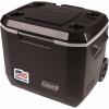 imageColeman Xtreme 50qt Rolling Cooler with Wheels ExtraWalled Insulation Keeps Ice up to 5 Days Portable Wheeled Hard ChillerBlack