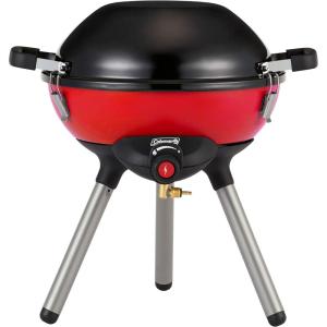 imageColeman 4in1 Portable Propane Grill with 4 Cooking Attachments GrillStoveGriddleWok with 7000 BTUs of Power for Grilling Tailgating Camping BBQ ampamp MoreRed
