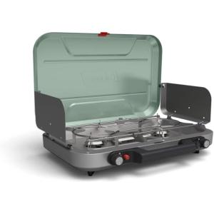 imageColeman Cascade 328 3Burner Camping Stove Portable Cooktop with 28000 BTUs Matchless Lighting ampamp Dual Wind Guards Great for Outdoor Cooking Camping Tailgating Grilling BBQs ampamp More