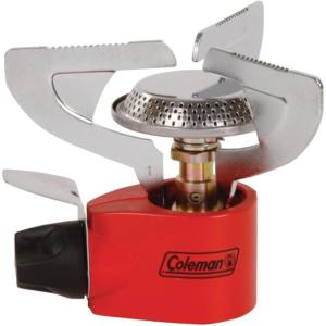 imageColeman Classic 1Burner Backpacking Stove Portable Lightweight Camp Stove with Adjustable Burner ampamp Pressure Control 10000 BTUs of Power for Camping Backpacking Tailgating ampamp MoreRed