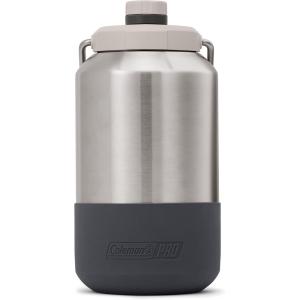 imageColeman Pro HeavyDuty Insulated Gallon Water Jug Leakproof Portable Jug for Rugged Use Durable Steel Water Bottle128 Ounces