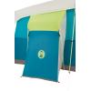 imageColeman Tenaya Lake 8Person Cabin Tent with Builtin Closet FastPitch Tent Sets Up in Under 10 Mins Family Tent with Rainfly ampamp Wheeled Carry BagPfasfree