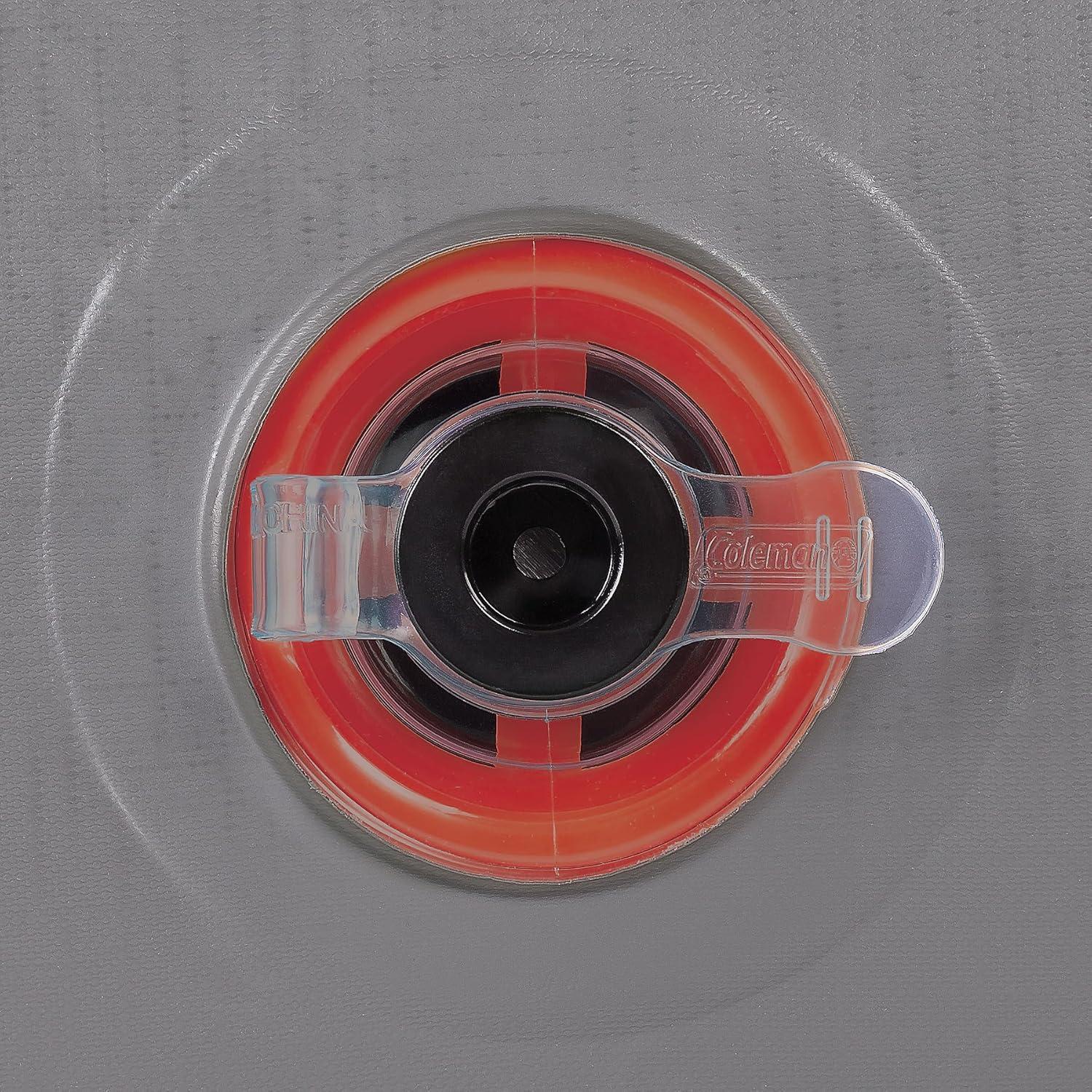 imageColeman GuestRest 18quot Plush Top Double High Air Mattress Airbed with Integrated Storage System and Carry Bag Pump Not Included QueenQueen 18