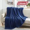 imageCathay Home Coleman Oversize Diamond Quilted Teddy Sherpa Fleece Throw BlanketBedspread  Home Sofa Couch Outdoor Travel Stadium Sports Camping Hiking  Indigo FullQueen 90quotx90quotIndigo