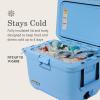imageColeman Pro HeavyDuty Desert Sand 25qt UltraLight Premium Hard Cooler ExtraThick Insulation Keeps Ice up to 3 Days 36Can CapacityBlue Sky