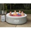 imageBestway Coleman Palm Springs 4 to 6 Person EnergySense Smart AirJet Plus Inflatable Hot Tub Outdoor Spa with 140 AirJets and Insulated Cover2 Capacity Light Grey