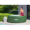 imageBestway Coleman Palm Springs 4 to 6 Person EnergySense Smart AirJet Plus Inflatable Hot Tub Outdoor Spa with 140 AirJets and Insulated Cover4 Capacity Forest Green