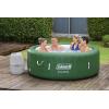 imageBestway Coleman Palm Springs 4 to 6 Person EnergySense Smart AirJet Plus Inflatable Hot Tub Outdoor Spa with 140 AirJets and Insulated Cover4 Capacity Forest Green