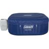imageColeman Atlantis AirJet Large Square 4 to 6 Person Inflatable Hot Tub Portable Outdoor Spa with 140 AirJets and EnergySense Cover BlueBlue