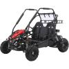 imageColeman Powersports GK200 196cc Gas Powered Dual Seat GoKart Reverse Gear Adjustable Suspension 275 lbs Maximum Load Off Road Adventure VehicleBlackRed