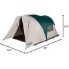 imageColeman Cabin Camping Tent with Screened Porch 46 Person Weatherproof Tent with Enclosed Screened Porch Option Includes Rainfly Carry Bag Extra Storage and 10 Minute Setup4person Enclosed Porch