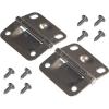 imageColeman Replacement Cooler Hinges 2Pack Stainless Steel 2 Steel Hinges ampamp 8 Mounting Screws to Repair Coolers