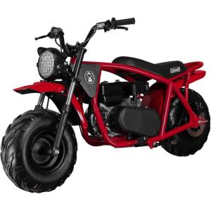 imageColeman Powersports B200 196cc Gas Powered Minibike for Kids and Adults 1Cylinder 4Stroke 30 Mph 200 lbs Maximum Load Ideal for OffRoad and Trail Riding
