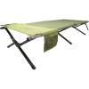 image:imageColeman Trailhead EasyStep Folding Cot with Foot Lock Camping Cot with Removable Side Table amp Pocket Supports up to 300lbs Great for Camping Lounging Elevated Sleeping Guests amp More