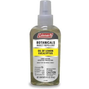 image:imageColeman Insect Repellent Spray NonDEET Botanical Formula with Lemon Eucalyptus Oil Provides Protection Against Mosquitoes and Ticks 4oz Pump Spray4 Fl Oz Pack of 1
