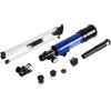 image:imageColeman 360x50 Refractor Telescope Kit with HeavyDuty Carrying Case  Electric Blue