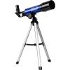 image:imageColeman 360x50 Refractor Telescope Kit with HeavyDuty Carrying Case  Electric Blue