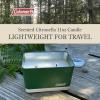 image:imageColeman Citronella Candle 11oz  Outdoor Candle in Retro Cooler Tin  LongLasting Decorative Candle for Patio Camping Backyard BBQ amp Travel Green