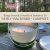 image:imageColeman Citronella Candle 18oz  30 Hour Burn Time Outdoor Candle with Single Wick amp Recyclable Tin for Camping Patio amp Backyard18 Oz