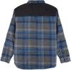 image:imageColeman Diamond Quilted Flannel Shirt Jacket  Mens Plaid Flannel Winter Jacket for Outdoor Hiking Camping and HuntingGrey